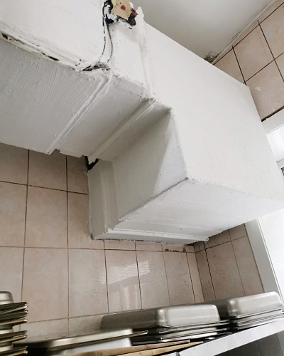 Thermal Insulation of Food Block Ventilation with "Bronya Classic NF", Blagoveshchensk (photos, video)
