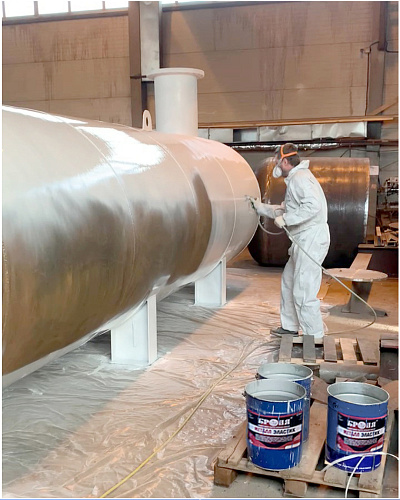 Reliable Corrosion Protection: Applying "Bronya Metal Elastic" on Gas Holders in the Samara Region (Photos, Video)