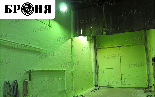 Bronya insulation on building envelope prom-industry OJSC ALROSA (Yakutia)