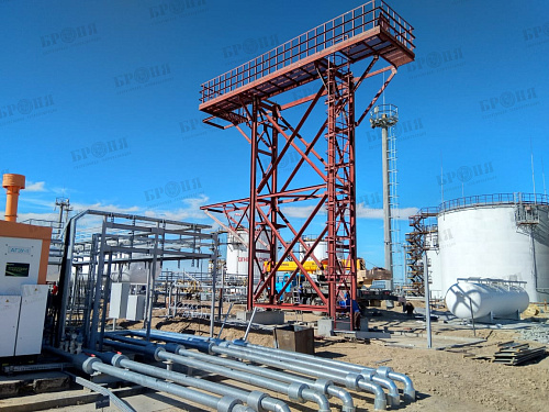 Броня Классик НГ и резервуары Супер Комплекса предприятия нефтепереработки, Кызылординской области (Казахстан) (фото)