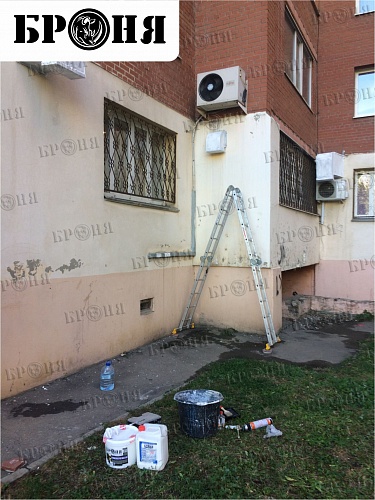 Thermal insulation Bronya when insulating ventilation ducts in a residential building in Samara (photo and video)