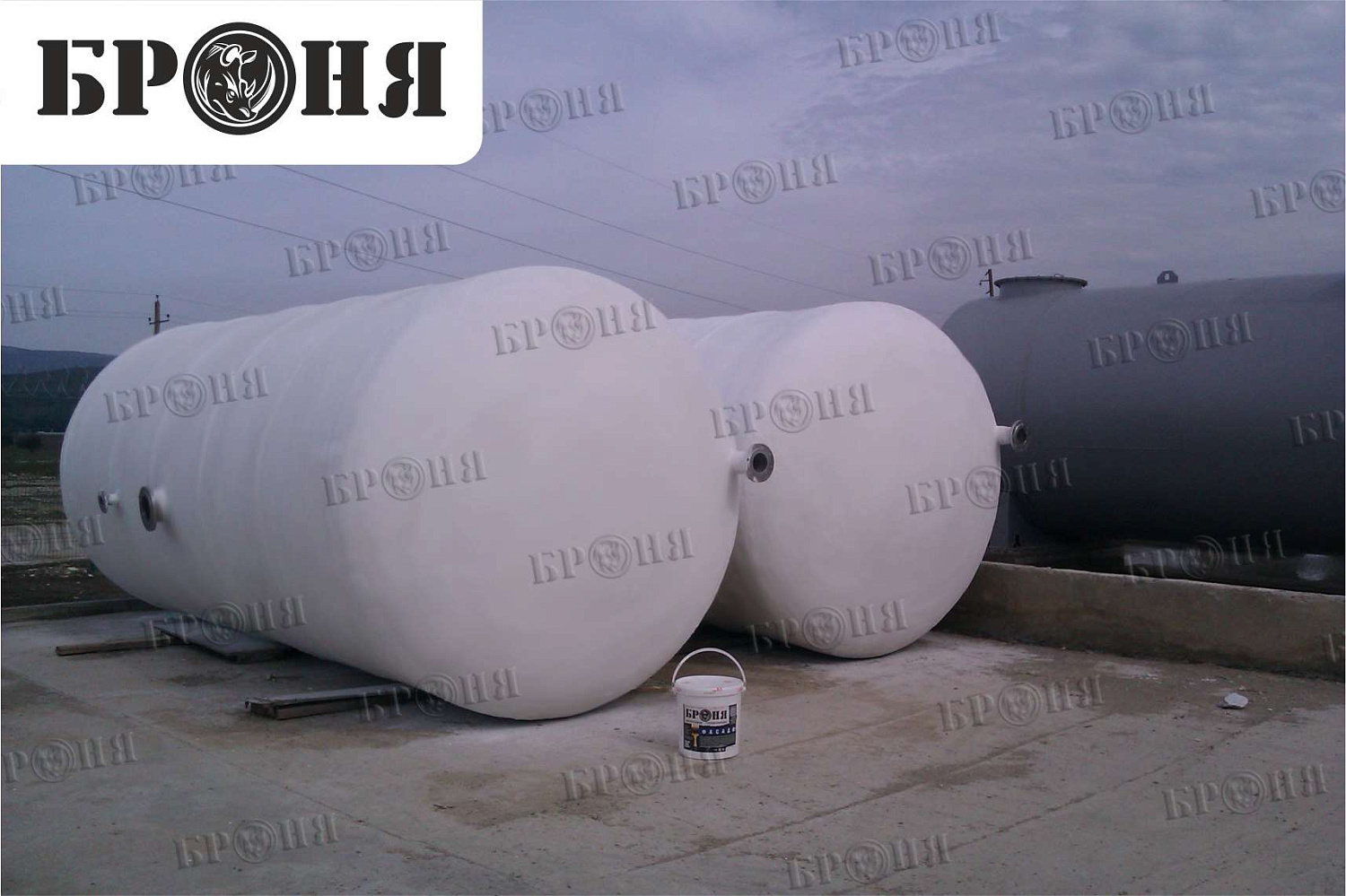 Insulation of Firefighting Tanks (Novorossiysk)