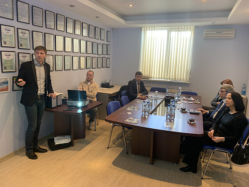 Презентация продукции ГК ВИРЦ Броня для сотрудников АО "ЭКСПОЦЕНТР".