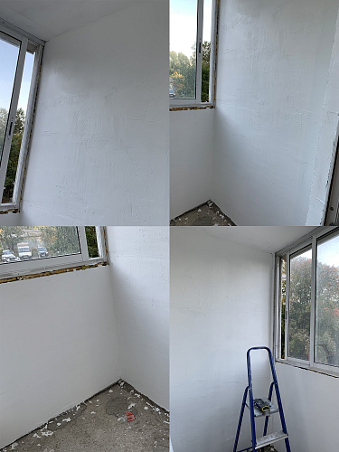 Утепление лоджии Броня Фасад + Броня Лайт г. Долгопрудный Московской области. (фото+видео)