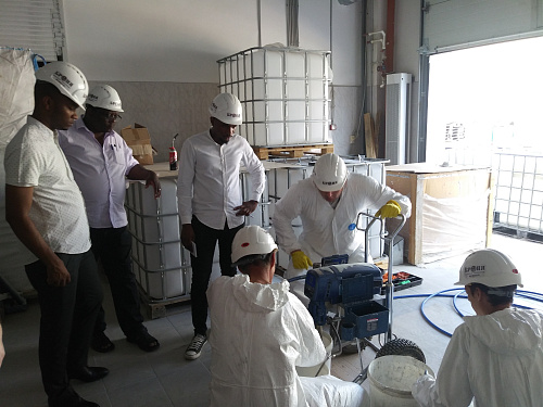 Внеочередной двухдневный тренинг семинар для дилеров из Замбии (фото и видео)