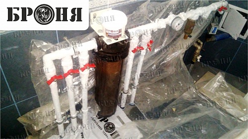 Фотоотчет теплоизоляция труб водоснабжения (Ростов-на-Дону)