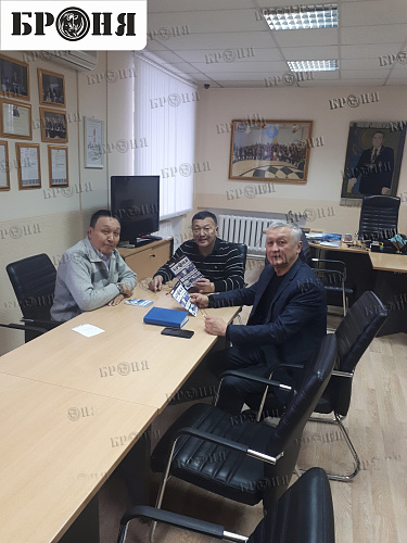 Броня в шоуруме, в городе Нур-Султан