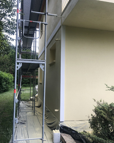 Теплоизоляция двухэтажного коттеджа с «Броня Фасад НГ», Венгрия (фото, видео)