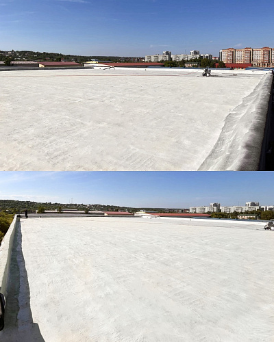 Ремонт кровли с «Броня АкваБлок Эксперт» и «Броня АкваБлок Призм», Благовещенск (фото, видео)