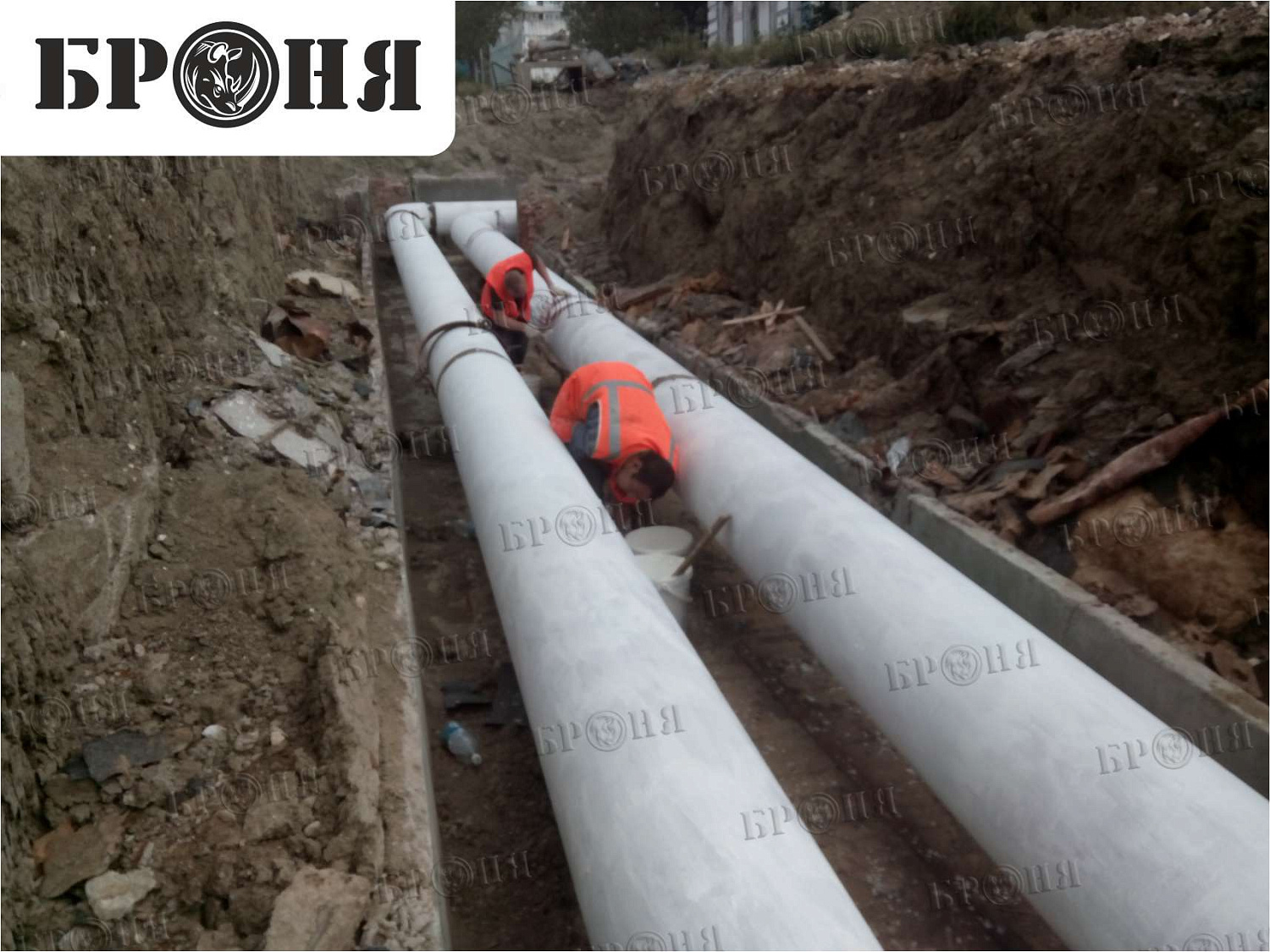 Волгоград, трубы отопления МУП ВКХ