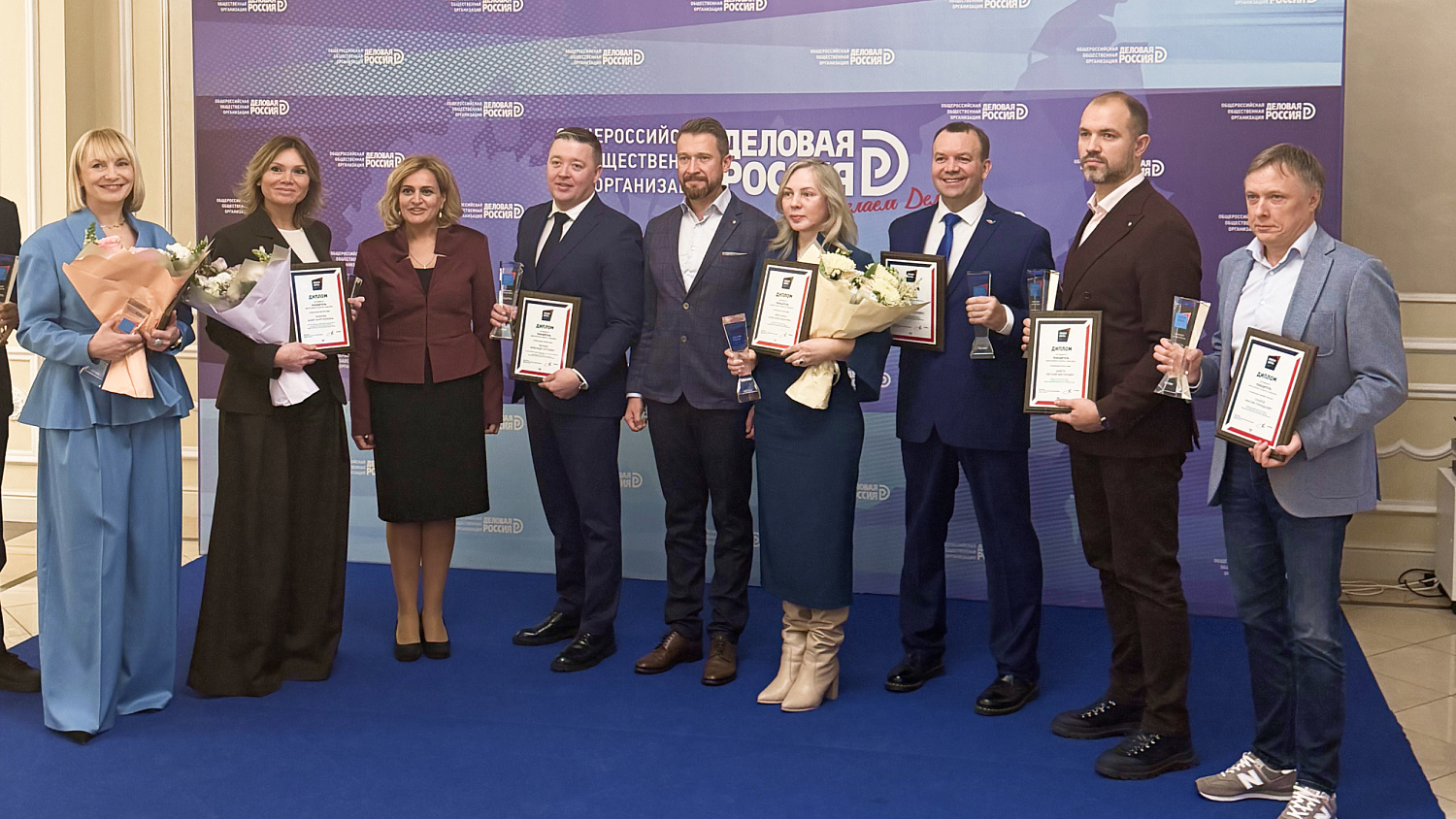 Компания Броня победитель номинации «Экспортер» конкурса «Люди Дела» (фото, диплом, кубок)