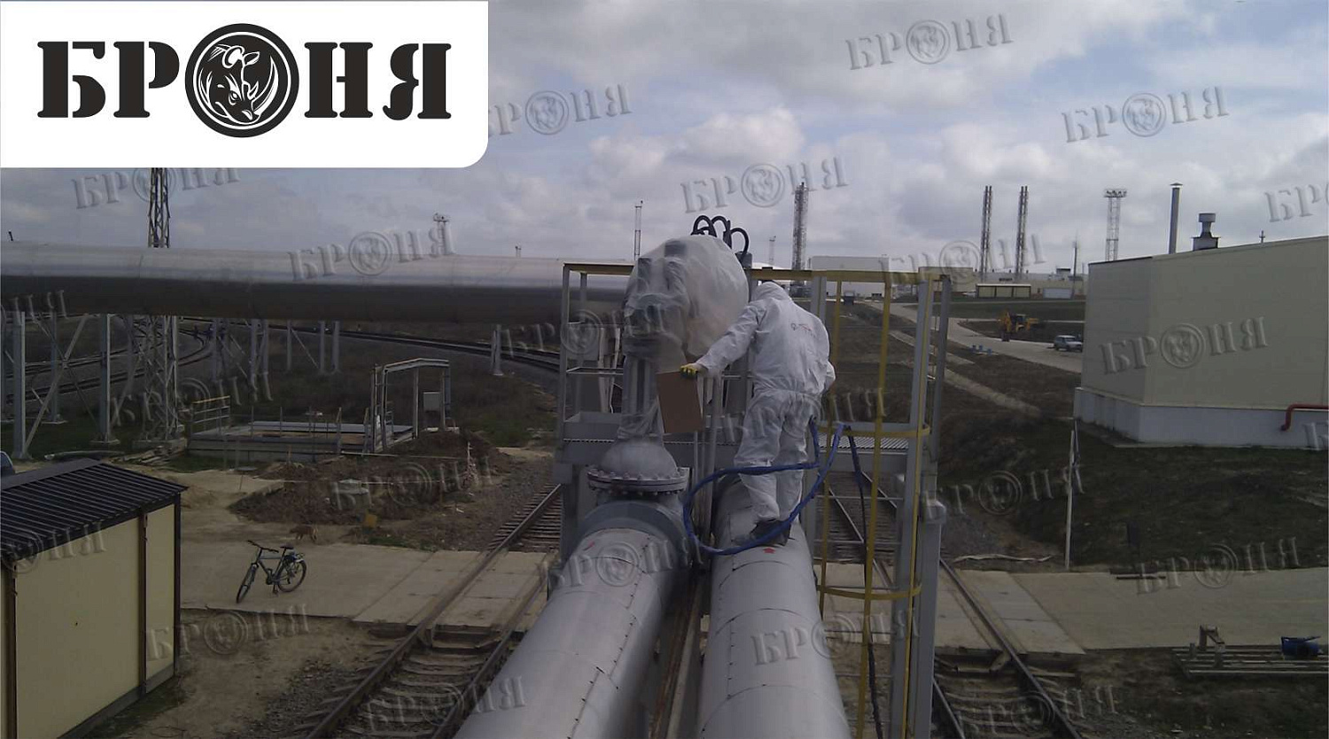 Краснодарский край, паропровод ЗАО «ТАМАНЬНЕФТЕГАЗ»