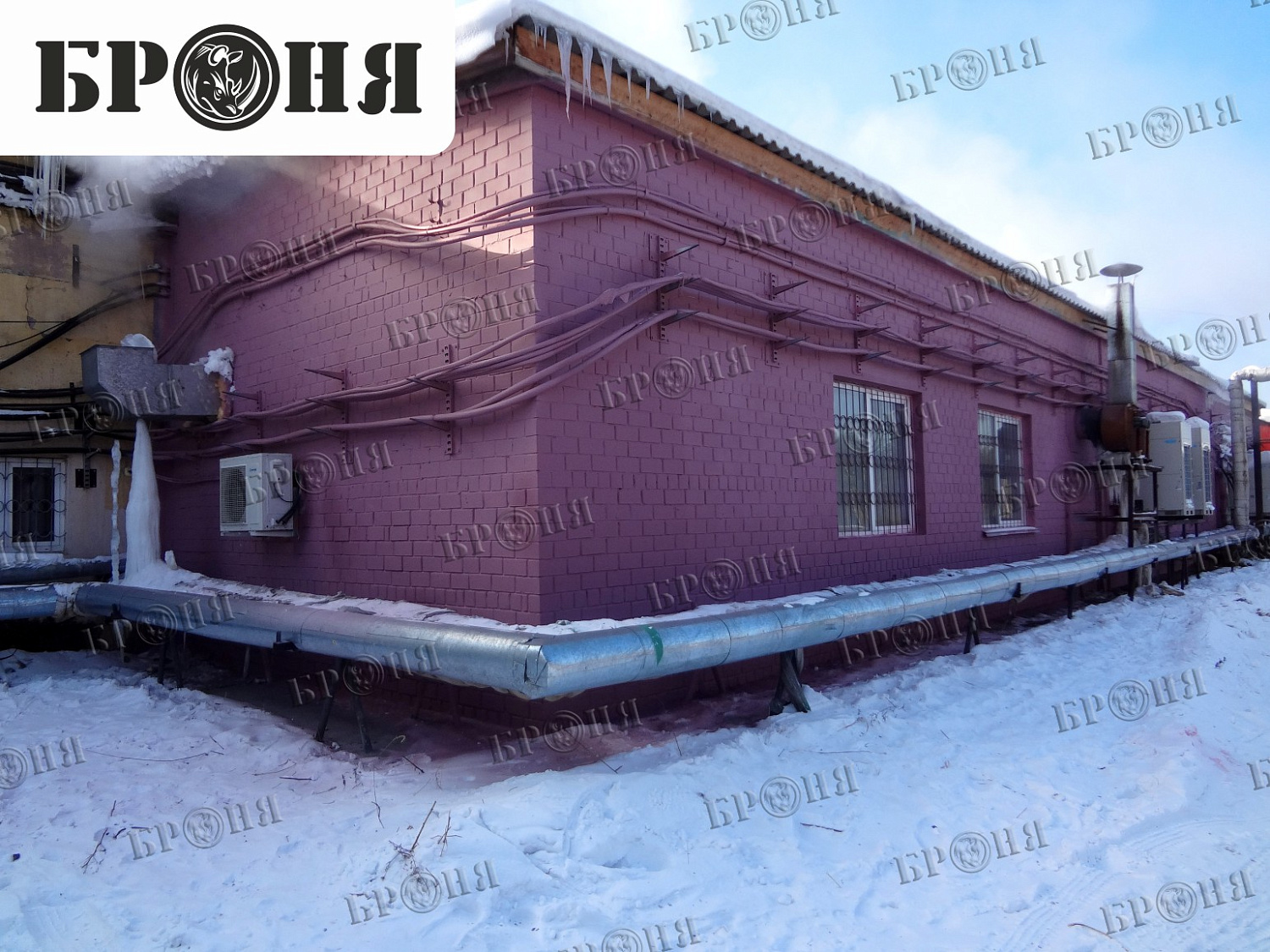 Photo report: Bronya thermal insulation at the Usolsky Pig Complex