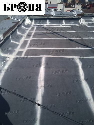 Гидроизоляция плоской кровли жилого дома г. Ульяновск (фото)