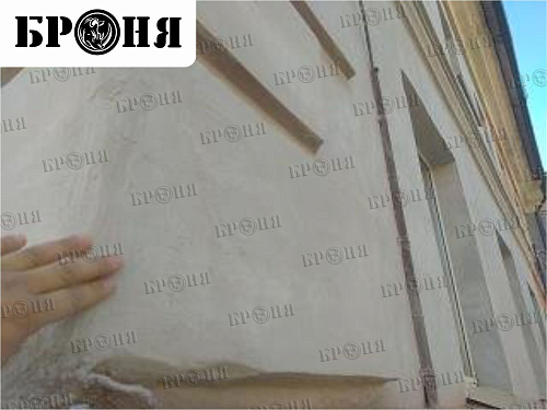 Теплоизоляция Броня на фасаде Детской школы искусств в рамках капитального ремонта в г. Липецк (фото и видео)