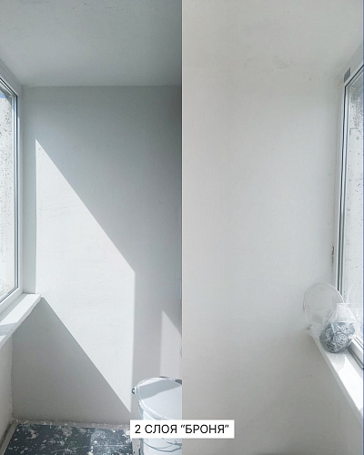 Утепление лоджии с «Броня Классик», Киров (фото)