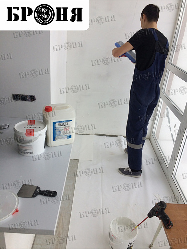 Теплоизоляция лоджии в г. Тольятти Самарской области (фото и видео)