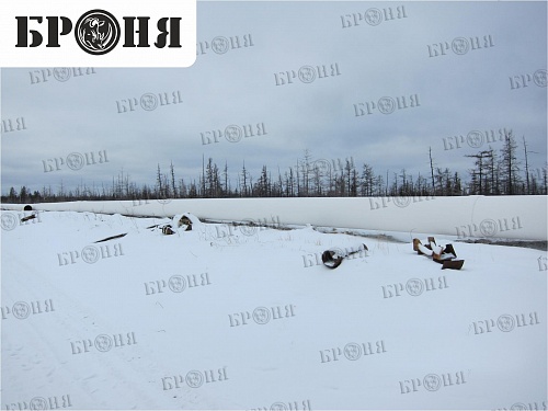 Теплоизоляция Броня на магистральном пульповоде в условиях дальнего севера (Якутия)