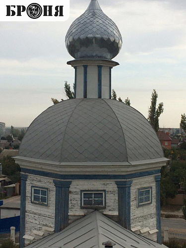 We are pleased to present you a very important and responsible object with the use of Bronya AquaBlock - the Temple of the Venerable Confessor Nikita of Midiki (Volgograd)