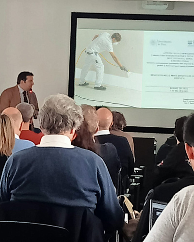 «Броня Италия» вновь делится передовым опытом с архитекторами на выставке-семинаре, Генуя, Италия (фото)