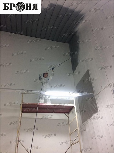 Thermal insulation Broya warming warehouse at the brewery GELLERT in Astrakhan (photo + video)