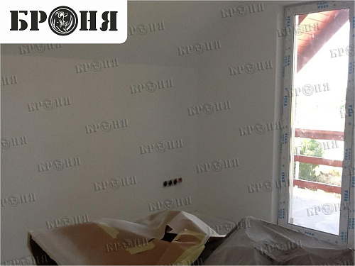 Thermal insulation Bronya on the facade and inside the walls of a private house in Hungary (photo)