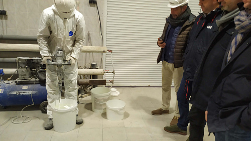 Внеочередное, четырехдневное обучение наших партнеров из Испании (фото и видео)