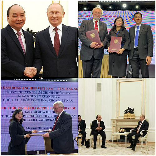 Bronya at the Russian-Vietnamese business forum in Moscow (Photo + reportage on Vietnamese and Russian television)