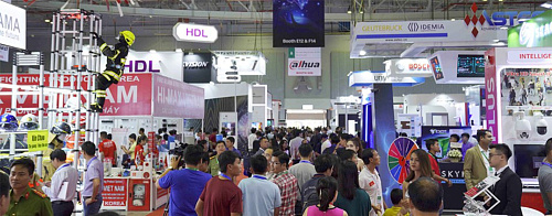 Insulation Armor on fire protection exhibition Secutech Vietnam 2019 (photo)