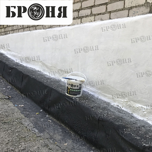 Теплоизоляция цоколя будущего спортивного клуба в г. Жигулевск Самарской области ( фото и видео ).