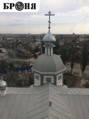 We are pleased to present you a very important and responsible object with the use of Bronya AquaBlock - the Temple of the Venerable Confessor Nikita of Midiki (Volgograd)