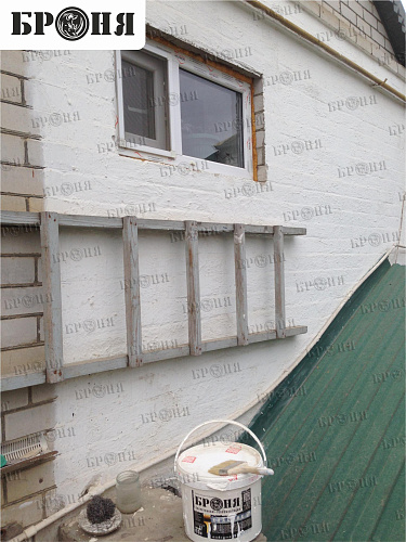 Утепление фасада частного дома в Ставропольском крае Броня Классик (фото)