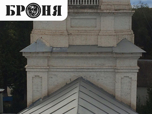 We are pleased to present you a very important and responsible object with the use of Bronya AquaBlock - the Temple of the Venerable Confessor Nikita of Midiki (Volgograd)