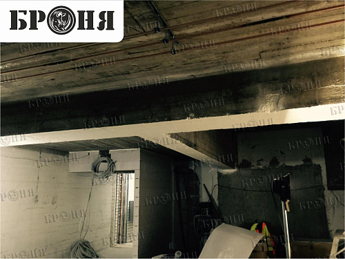 Thermal Insulation of Basement Ceiling Beams at a University Building in Turku, Finland (Photos)