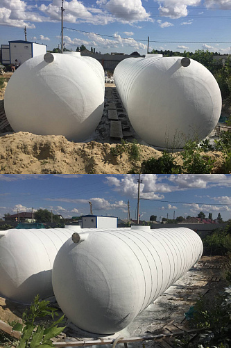 Броня Классик на пожарных резервуарах школы, Тамбовская обл, пос. Умёт (фото+видео)