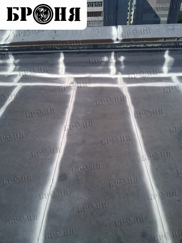 Гидроизоляция плоской кровли жилого дома г. Ульяновск (фото)