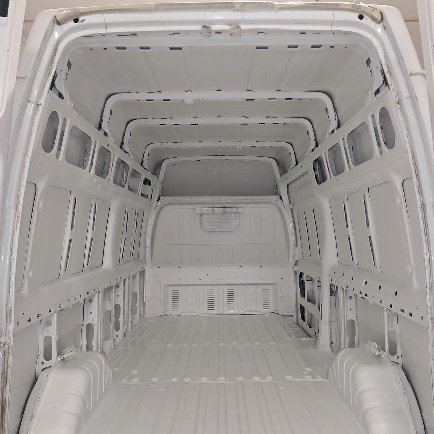 Example of car body treatment from inside using Bronya Antirust NF and Bronya Classic NF from Prague, Czech Republic