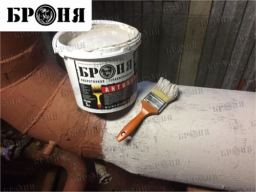 Теплоизоляция трубопровода на тепловом пункте в г. Октябрьск (фото)